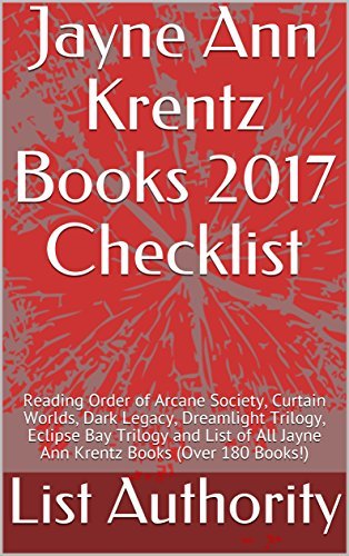 Jayne Ann Krentz Books 2017 Checklist: Reading Order of Arcane Society ...