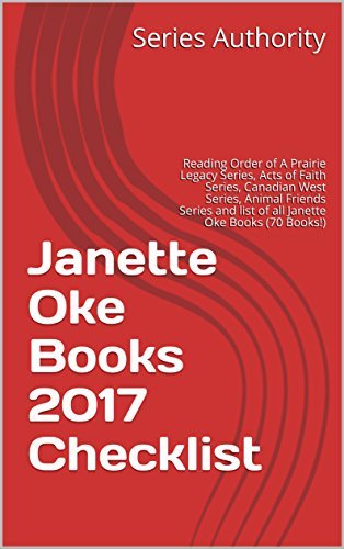 Printable List Of Janette Oke Books