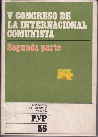 V Congreso de la Internacional Comunista. Segunda parte book cover