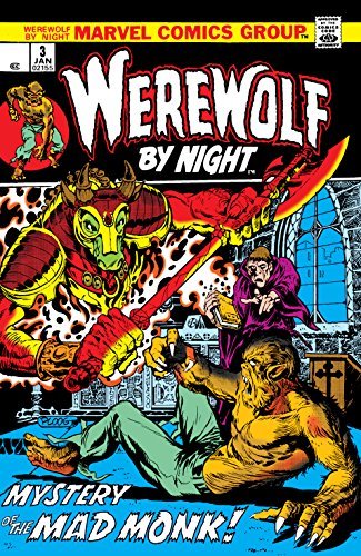 Werewolf by Night (1972) book cover 1