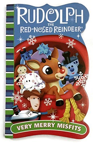 Rudolph the Red Nosed Reindeer "Very Merry Misfits" book cover