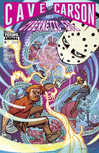 Cave Carson Has a Cybernetic Eye (2016-2017) #9 book cover