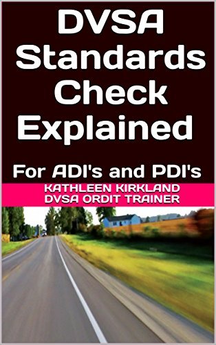 DVSA Standards Check Explained: For ADI's and PDI's by Kathleen ...