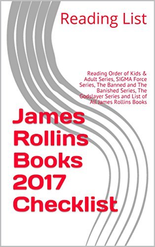 James Rollins Books 2017 Checklist: Reading Order of Kids &amp; Adult ...