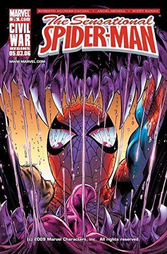 The Sensational Spider-Man #25 book cover
