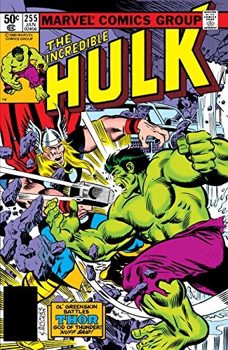 Incredible Hulk (1962-1999) #255 book cover