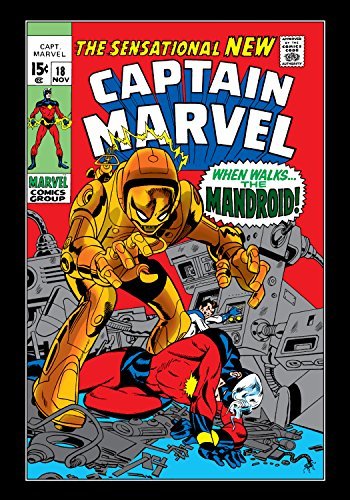 Captain Marvel #18 book cover