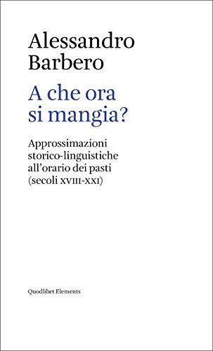 A che ora si mangia? book cover