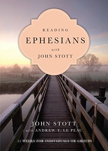 Reading Ephesians with John Stott book cover