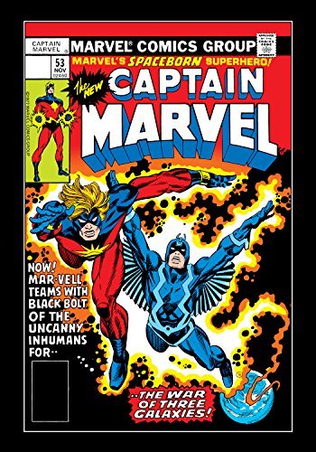 Captain Marvel #53 book cover