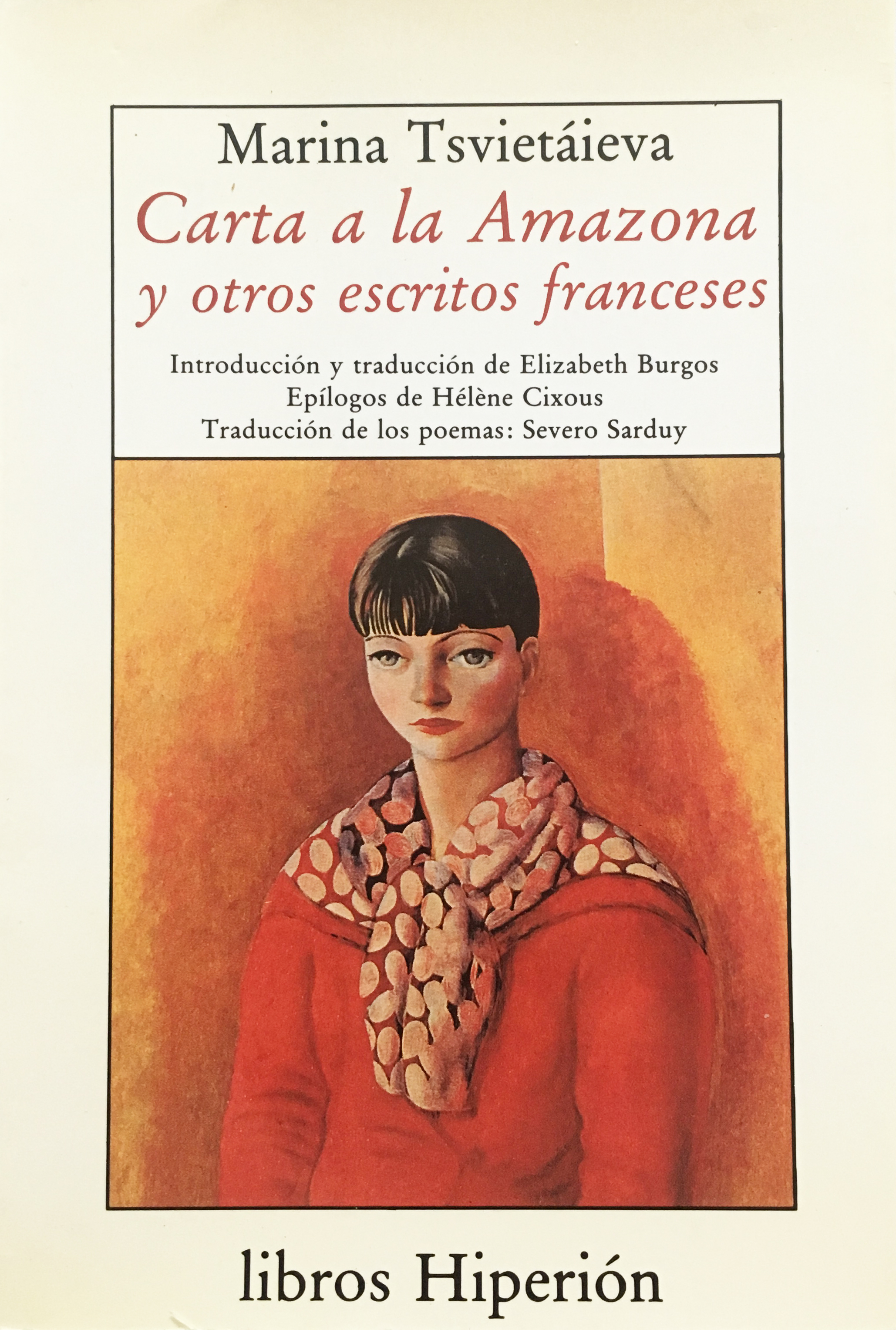 Carta a la Amazona y otros escritos franceses book cover