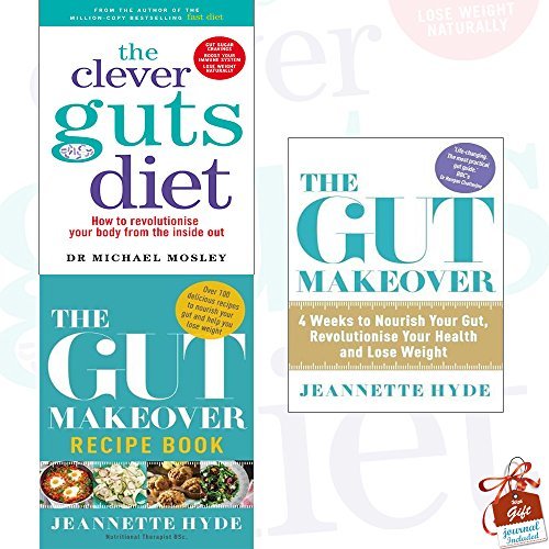 The Clever Guts Diet, The Gut Makeover Recipe Book and The Gut Makeover
