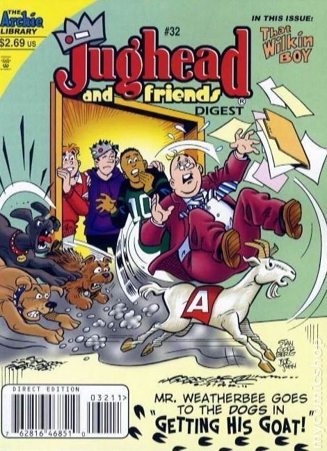 Jughead and Friends Digest Magazine book cover 1