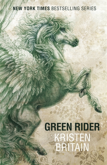 The Green Rider by Kristen Britain UK Book Cover