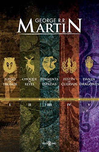 Paquete Digital Canción de Hielo y Fuego (5 libros) book cover