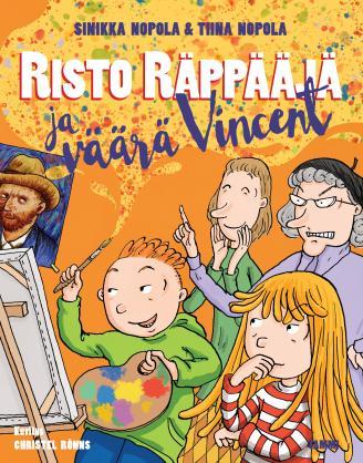 Risto Räppääjä ja väärä Vincent book cover