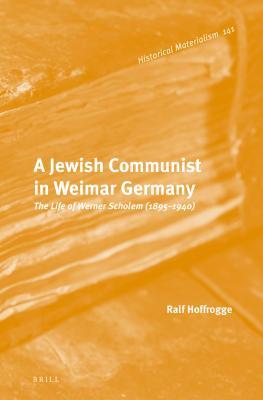 A Jewish Communist in Weimar Germany book cover
