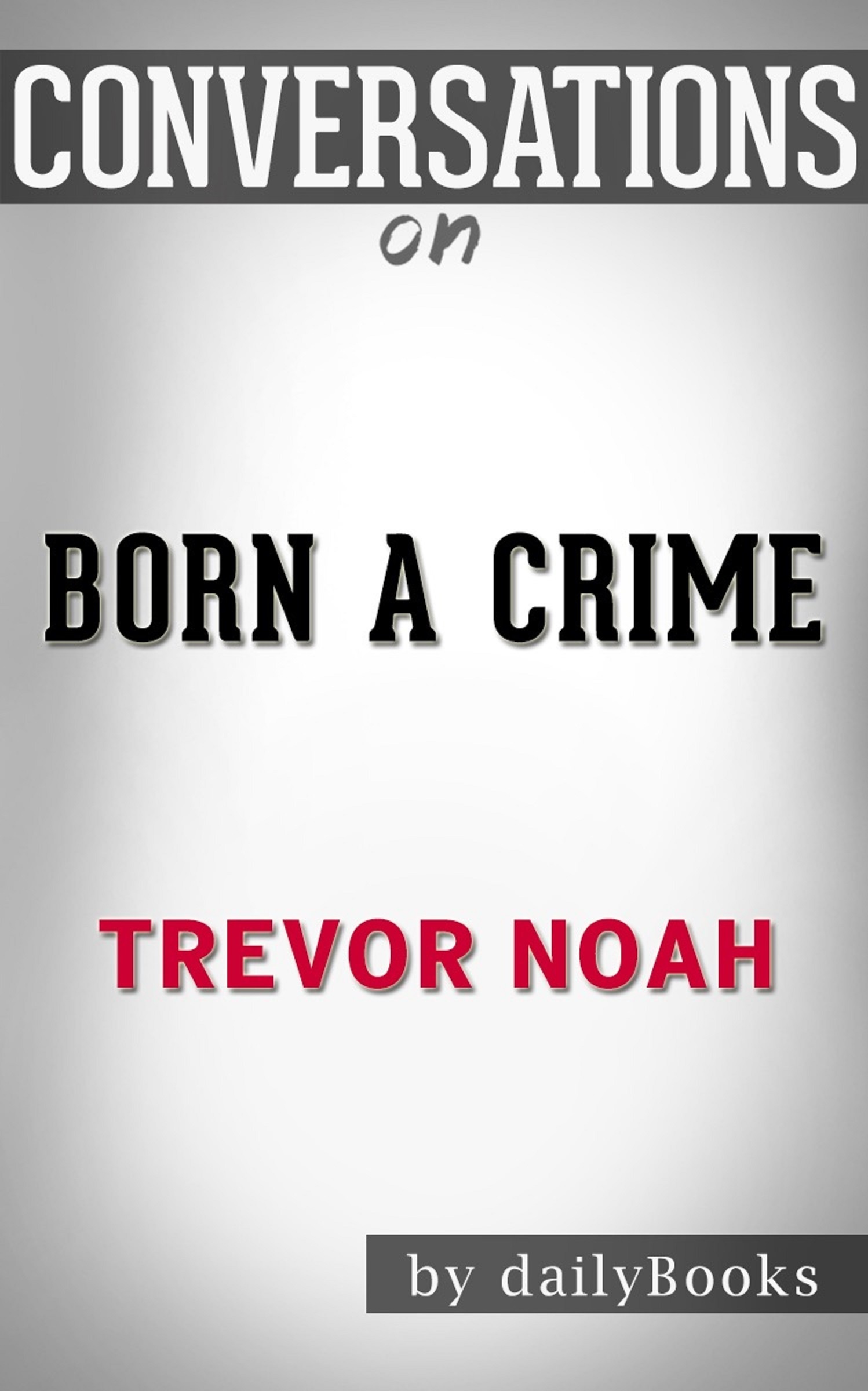 Born a Crime book cover