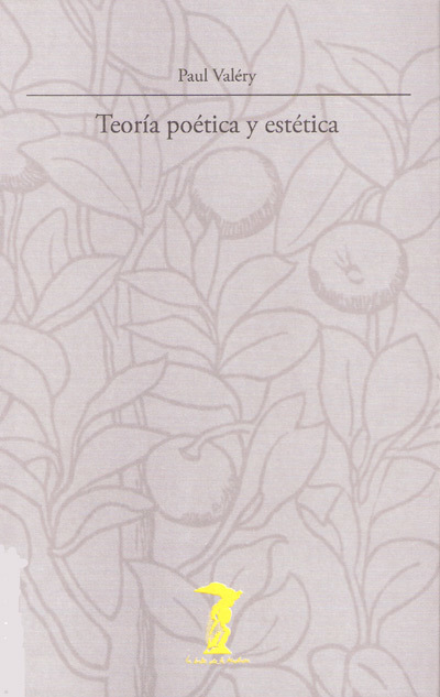 Teoría poética y estética book cover