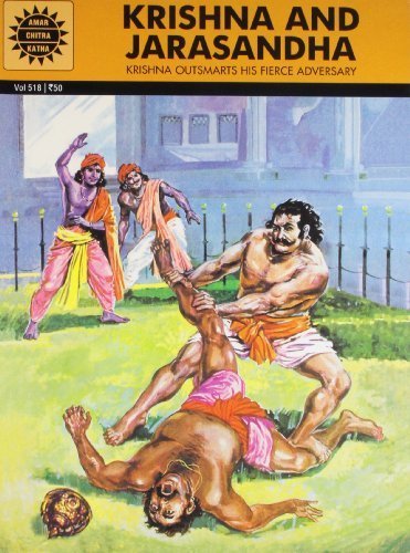 Krishna and Jarasandha book cover