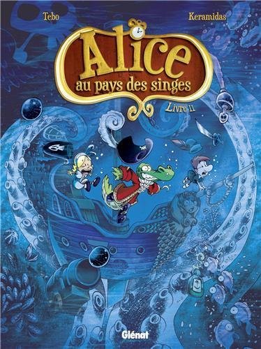 Alice au pays des singes book cover 2