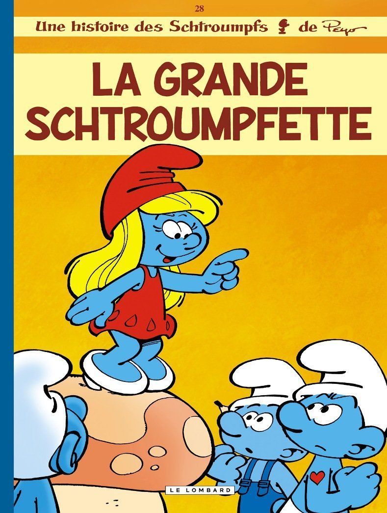Les Schtroumpfs Lombard - Tome 28 - La Grande Schtroumpfette