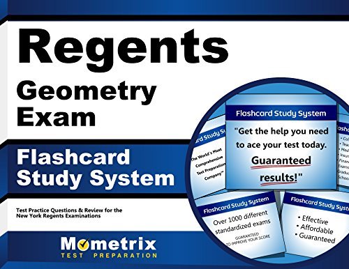 Regents Geometry Exam Flashcard Study System: Regents Test Practice ...