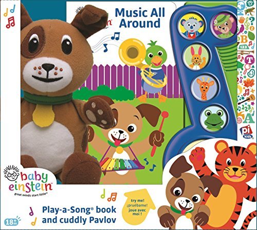 Baby Einstein - Music All Around Little Music Note with Pavlov the Dog Plush - PI Kids book cover