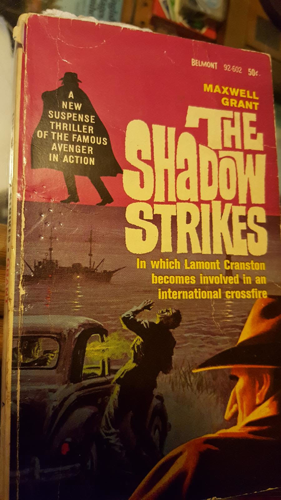 The Shadow Strikes book cover