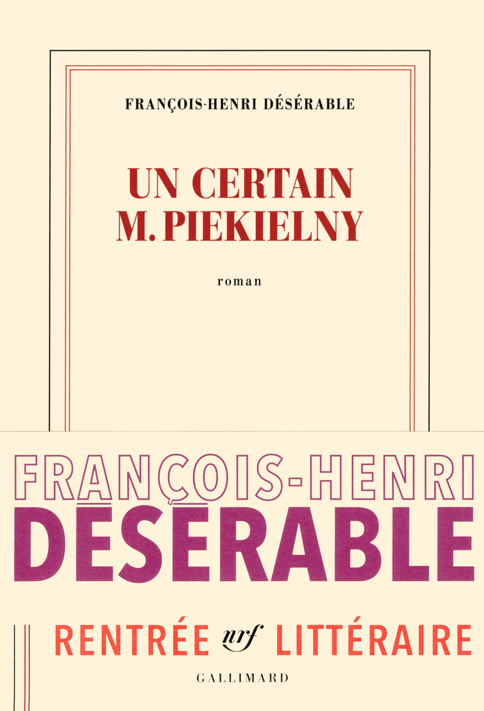 Un certain M. Piekielny