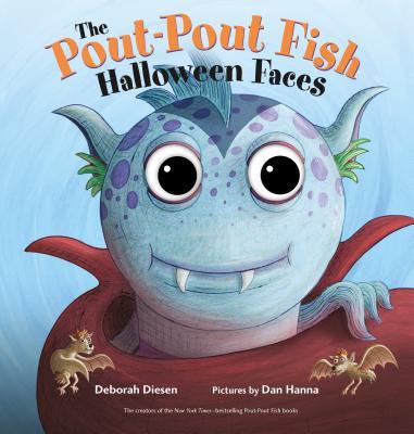 The Pout-Pout Fish Halloween Faces book cover