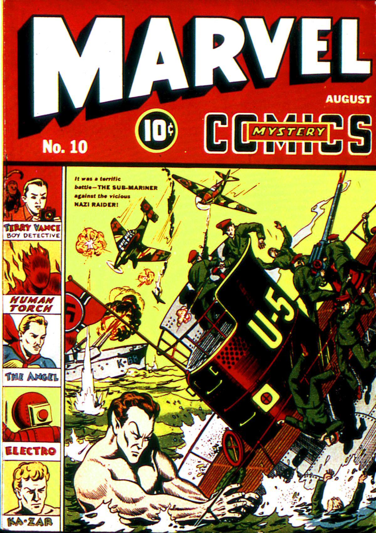 Marvel Mystery Comics #10