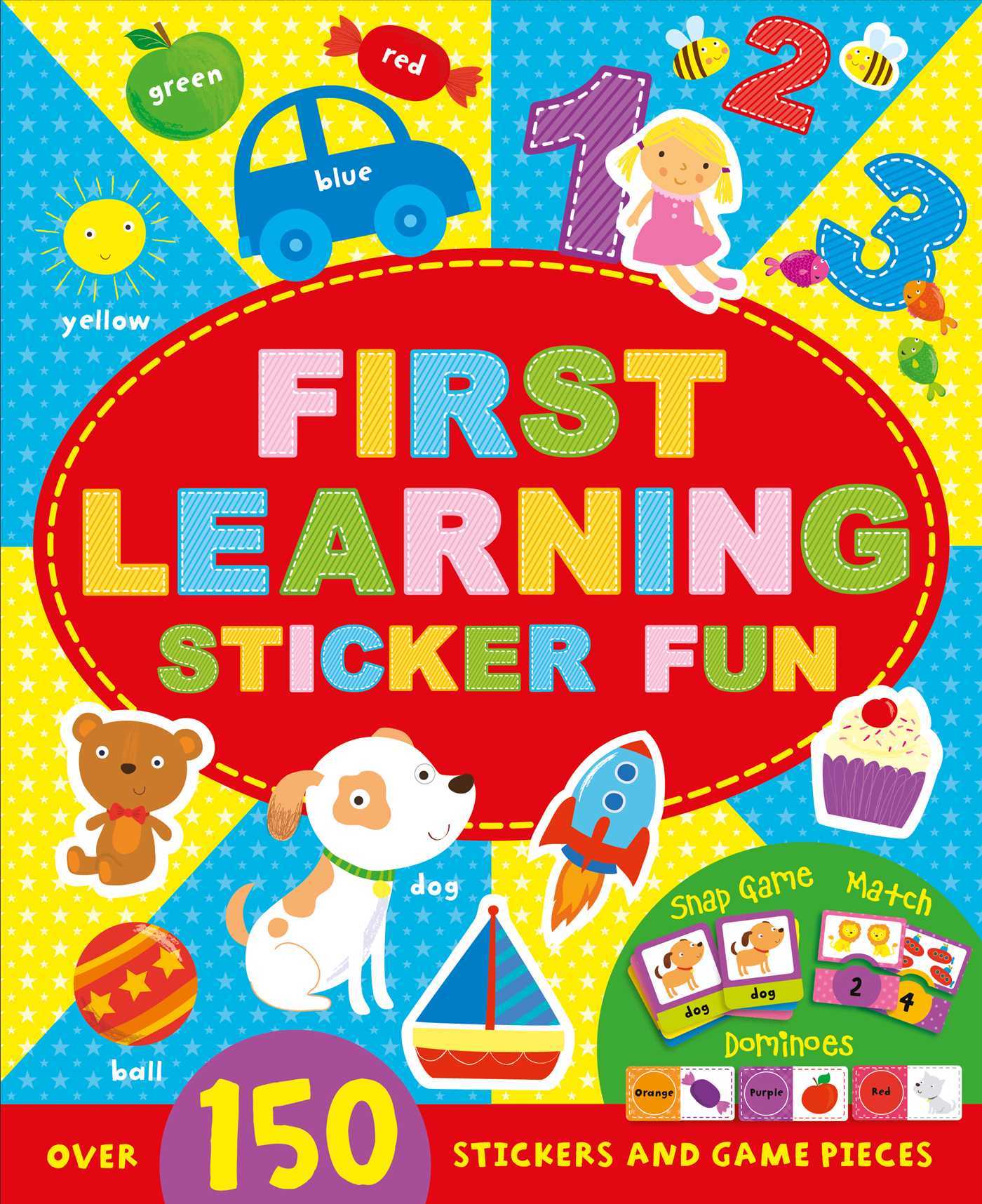 First Learning Sticker Fun: Over 150 stickers and game pieces by Igloo ...