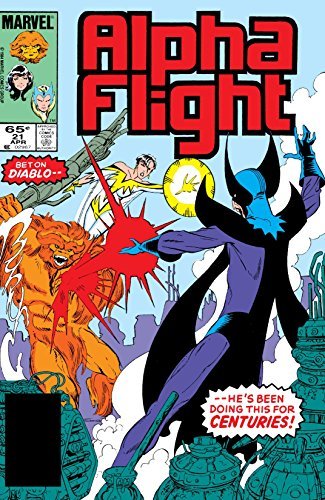 Alpha Flight (1983-1994) #21 book cover