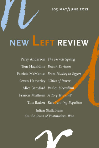 New Left Review 105 book cover