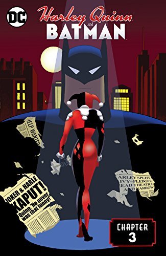 Harley Quinn and Batman book cover 2