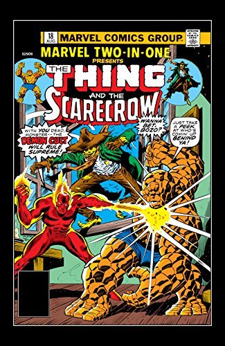 Marvel Two-In-One #18 book cover