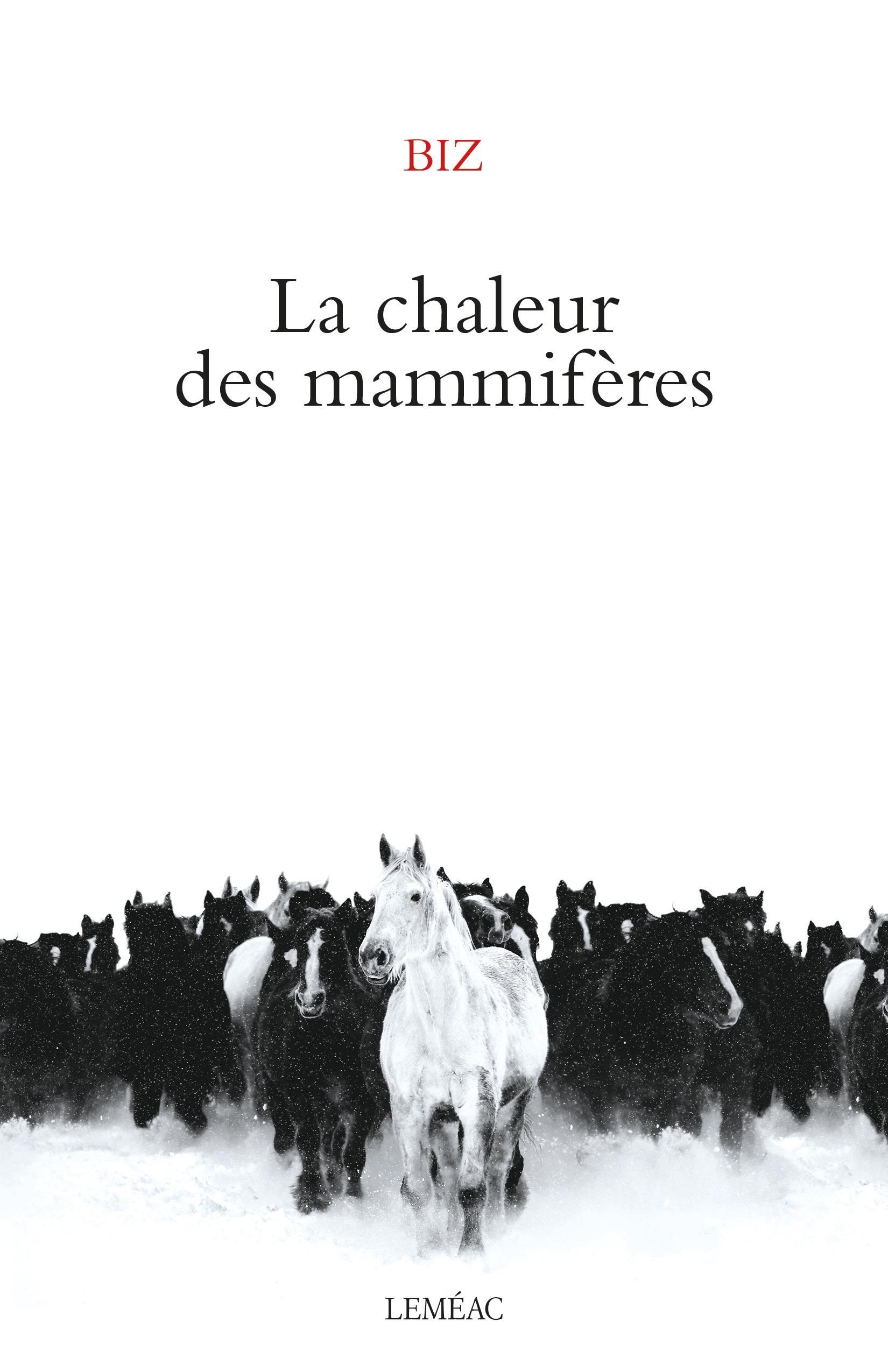 La chaleur des mammifères book cover