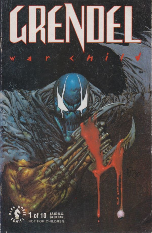Grendel: Warchild book cover 1