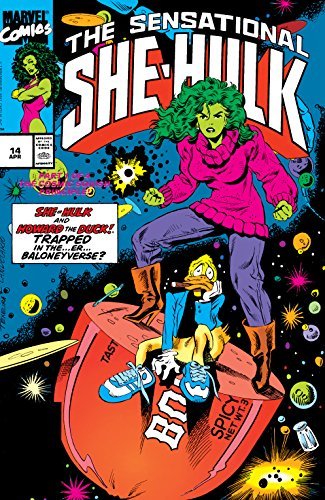 The Sensational She-Hulk (1989) book cover 2