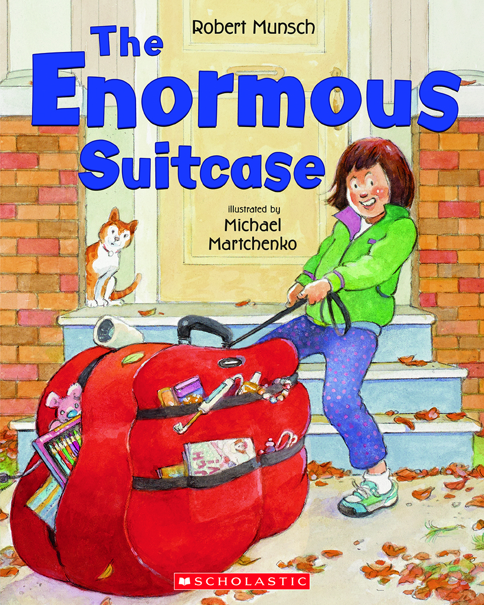 The Enormous Suitcase book cover