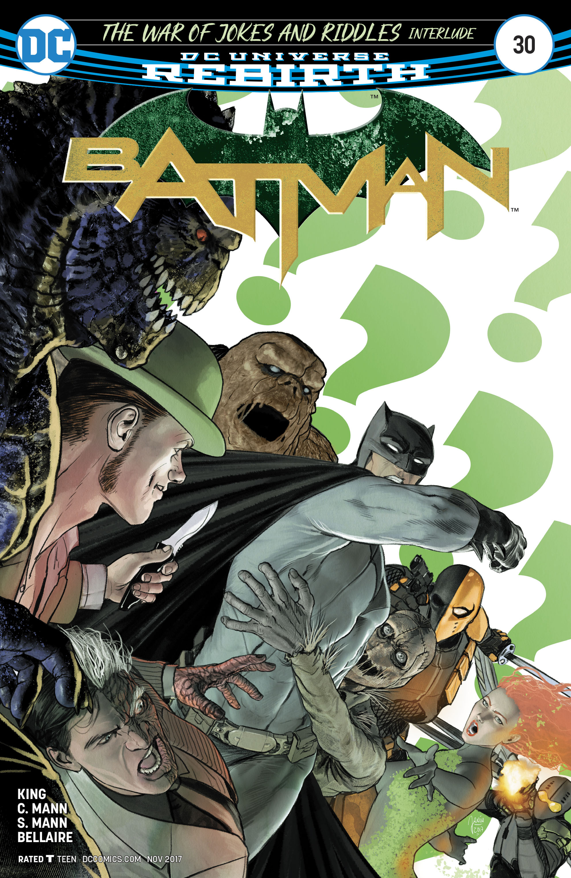 Batman #30 book cover