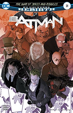 Batman #31 book cover