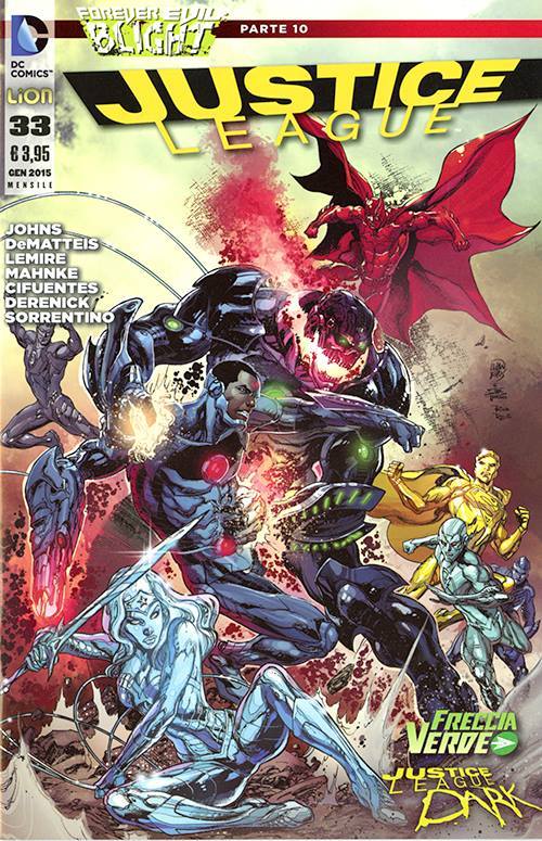 Justice League n. 33 book cover