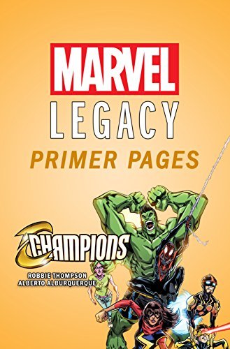 Champions - Marvel Legacy Primer Pages book cover