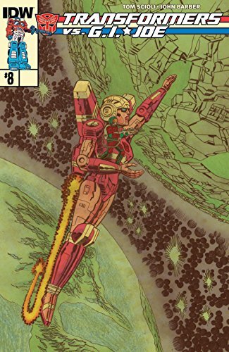 Transformers vs. G.I. Joe #8 book cover