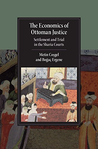 The Economics of Ottoman Justice book cover