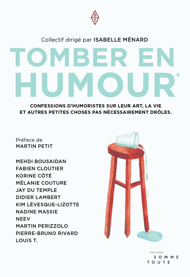 Tomber en humour book cover