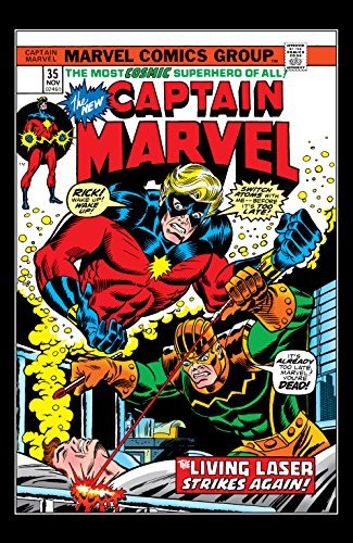 Captain Marvel #35 book cover