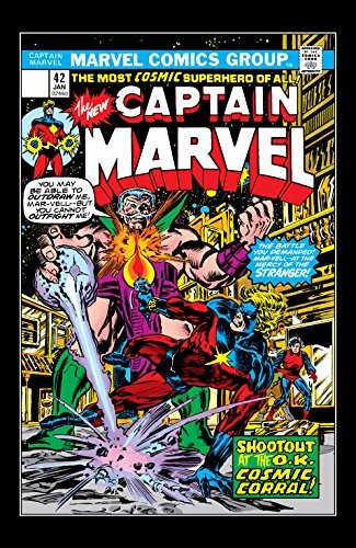 Captain Marvel #42 book cover